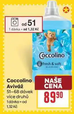 Billa Coccolino Aviváž 51-68 dávek nabídka
