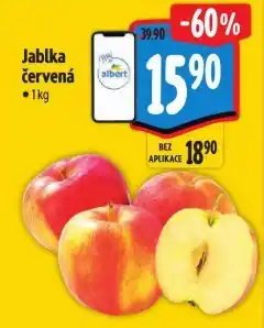 Albert Jablka červená nabídka