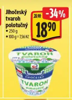 Albert Jihočeský tvaroh polotučný nabídka