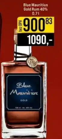 Jip Blue Mauritius Gold Rum 40% 0,7 l nabídka