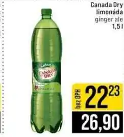 Jip Canada Dry limonáda nabídka