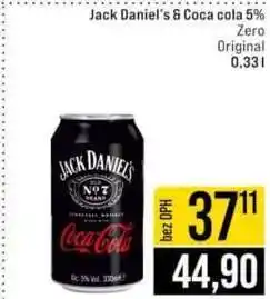 Jip Jack Daniel's & Coca cola 5% nabídka