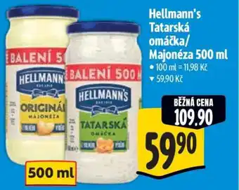 Albert Hellmann's Tatarská omáčka/Majonéza 500 ml nabídka