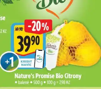 Albert Nature’s Promise Bio Citrony • nabídka