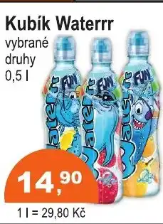 COOP DISKONT Kubík Waterrr nabídka
