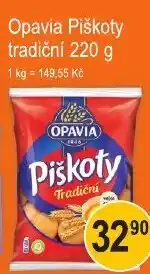 COOP DISKONT Opavia Piškoty tradiční nabídka