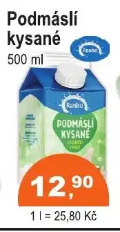 COOP DISKONT Podmáslí kysané nabídka