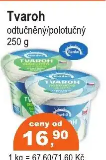 COOP DISKONT Tvaroh nabídka
