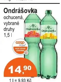 COOP DISKONT Ondrášovka nabídka