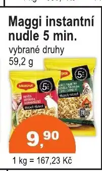 COOP DISKONT Maggi instantní nudle 5 min. nabídka