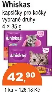 COOP DISKONT Whiskas nabídka