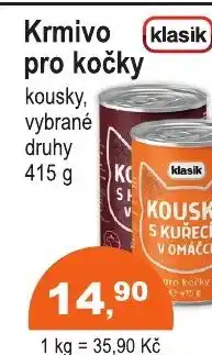 COOP DISKONT Krmivo pro kočky nabídka