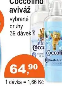 COOP DISKONT Coccolino aviváž nabídka