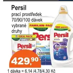 COOP DISKONT Persil nabídka