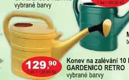 COOP DISKONT Konev na zalévání gardenico retro nabídka