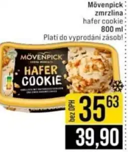 Jip Mövenpick zmrzlina hafer cookie nabídka