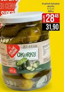 Jip Kvalitně Výhodně okurky 6-9 cm nabídka