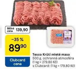 Tesco Tesco Krůtí mleté maso nabídka