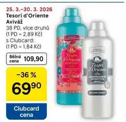 Tesco Tesori d'Oriente Aviváž, 38 PD, více druhů nabídka