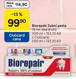 Tesco Biorepair Zubní pasta, 75 ml, dva druhy nabídka