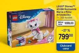 Tesco LEGO Disney 43286 Roztomilá Marie z filmu Aristokočky 7+, 369 kostek nabídka