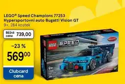 Tesco LEGO Speed Champions 77253 Hypersportovní auto Bugatti Vision GT, 9+. 284 kostek nabídka
