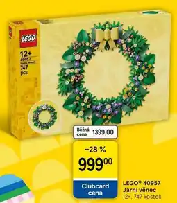 Tesco LEGO 40957 Jarní věnec 12+, 747 kostek nabídka