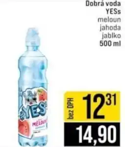 Jip Dobrá voda YESS meloun jahoda jablko nabídka