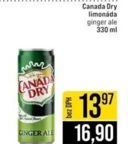 Jip Canada Dry limonáda ginger ale nabídka