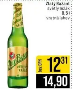 Jip Zlatý Bažant světlý ležák nabídka