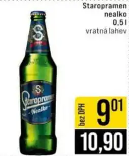 Jip Staropramen nealko nabídka