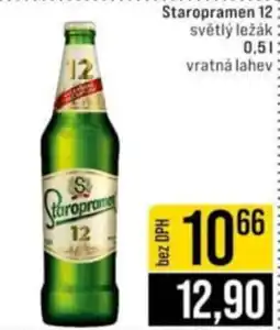 Jip Staropramen 12 světlý ležák nabídka
