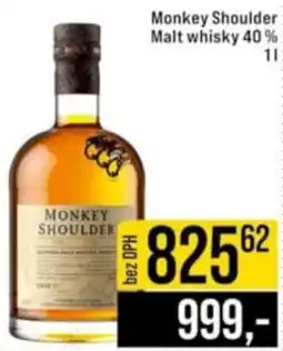 Jip Monkey Shoulder Malt whisky 40 % nabídka