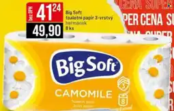 Jip Big Soft toaletní papír 3-vrstvý heřmánek nabídka
