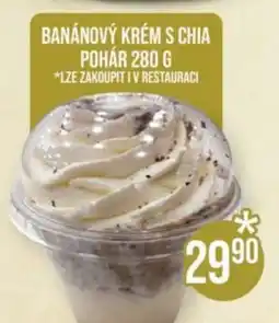 Jip Banánový krém s chia pohár nabídka