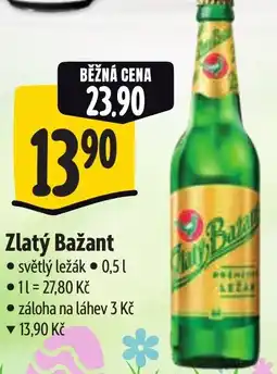 Albert Zlatý Bažant nabídka