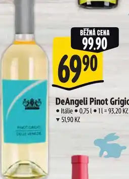 Albert DeAngeli Pinot Grigio nabídka