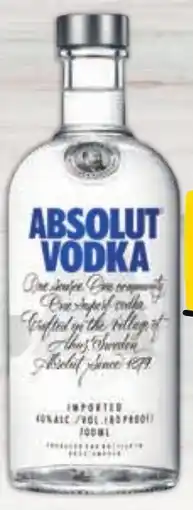 Albert Absolut Vodka nabídka