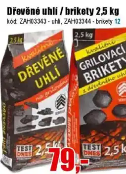 EVA Dřevěné uhlí / brikety nabídka