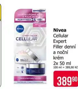 Teta Nivea Cellular Expert Filler denní a noční krém nabídka