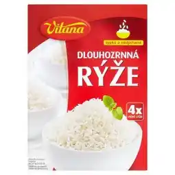 CBA Vitana Rýže dlouhozrnná 4 x 100g nabídka