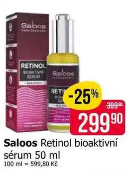 Teta Saloos Retinol bioaktivní sérum nabídka