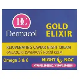 Teta Dermacol Gold elixir omlazující kaviárový noční krém 50ml nabídka