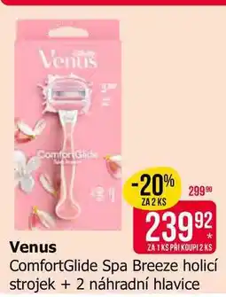 Teta Venus ComfortGlide Spa Breeze holicí strojek + 2 náhradní hlavice nabídka
