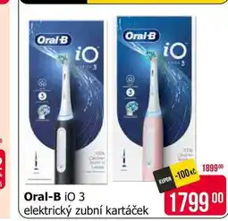 Teta Oral-B iO 3 elektrický zubní kartáček nabídka