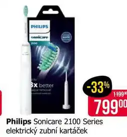 Teta Philips Sonicare 2100 Series elektrický zubní kartáček nabídka