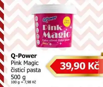 Teta Q-Power Pink Magic čisticí pasta nabídka