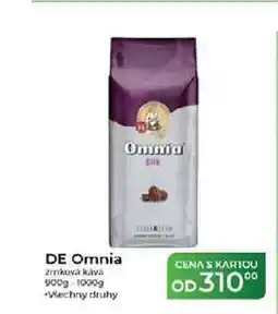 Tamda Foods DE Omnia zrnková káva 500g-1000g nabídka