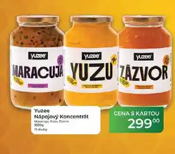 Tamda Foods Yuzee Nápojový Koncentrát Maracuja, Yuzu, Zázvor 1000g 3 druhy nabídka