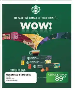 Tamda Foods Nespresso Starbucks kapsle od 51g-57g nabídka